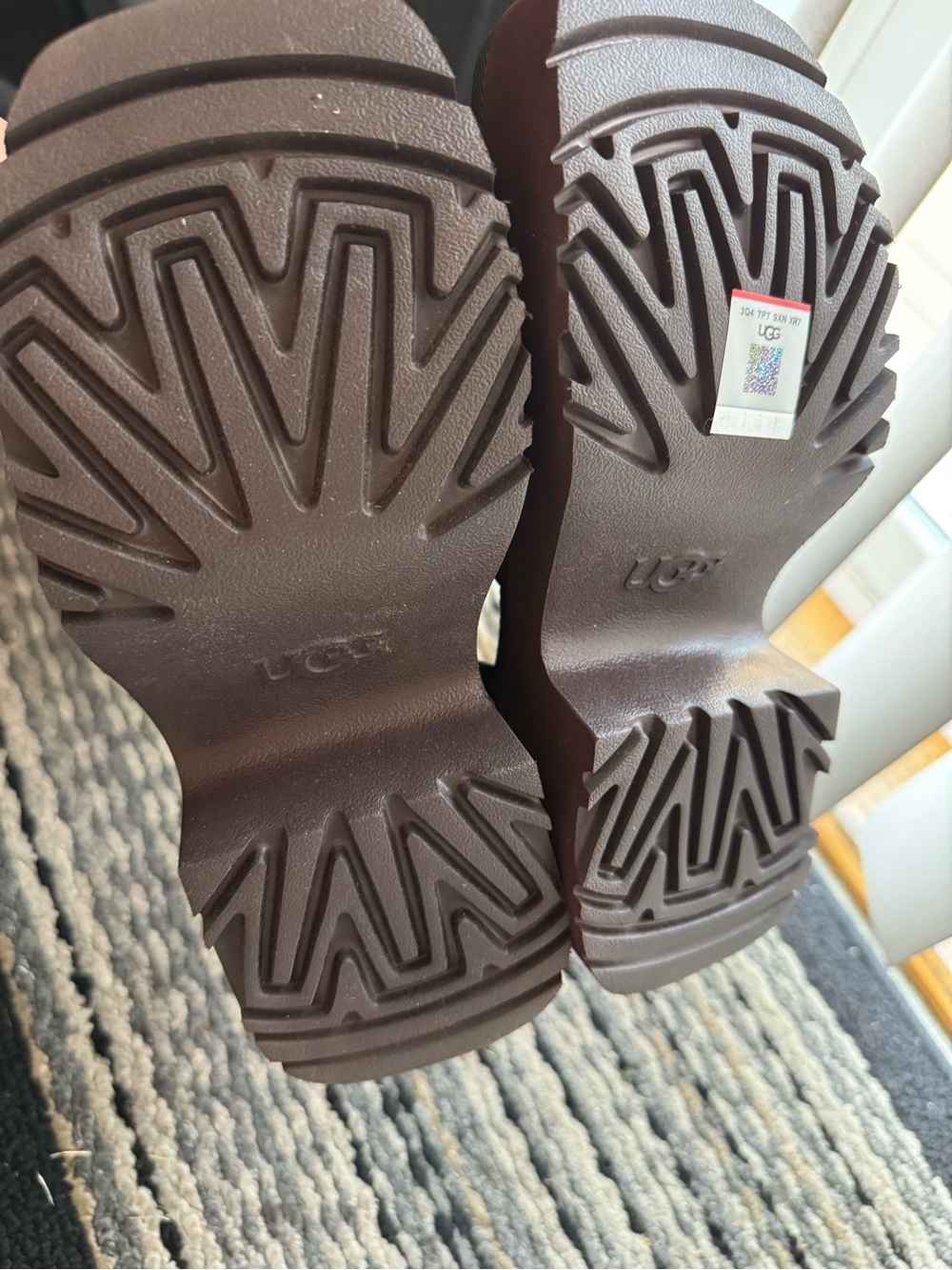 UGG New Heights Ankle Strap Heeled Platform Sandals - Picture 10 of 12